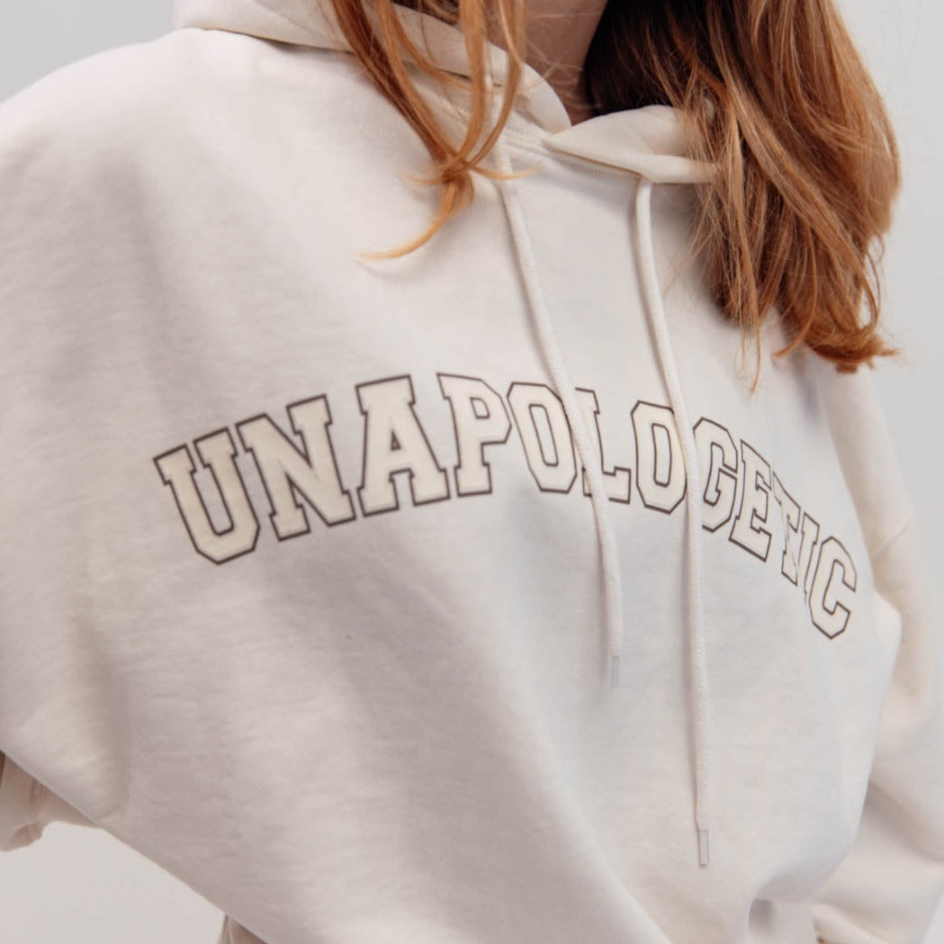 UNAPOLOGETIC NUDE HOODIE