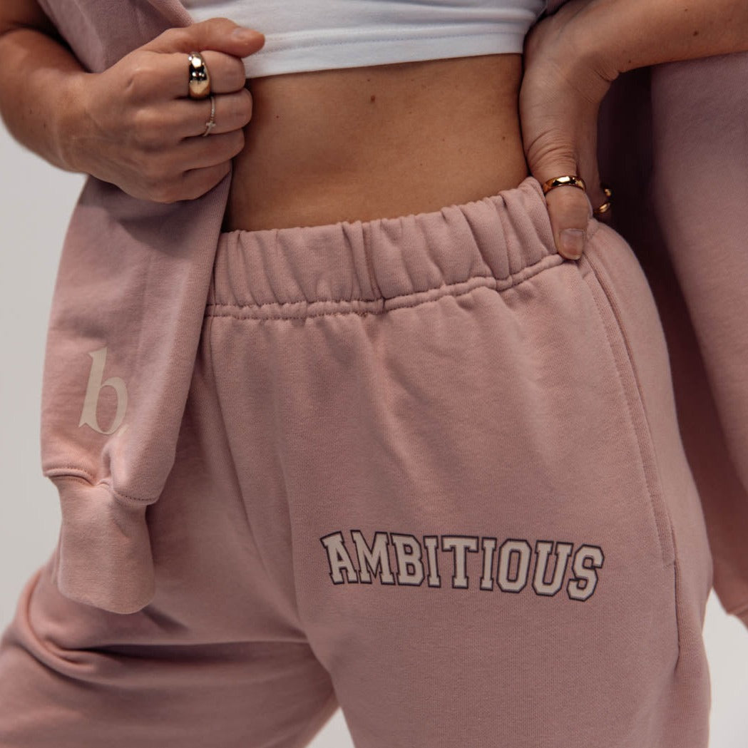 AMBITIOUS BLUSH SWEATPANTS